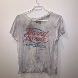 David Bowie 1978 World tour Relaxed tee